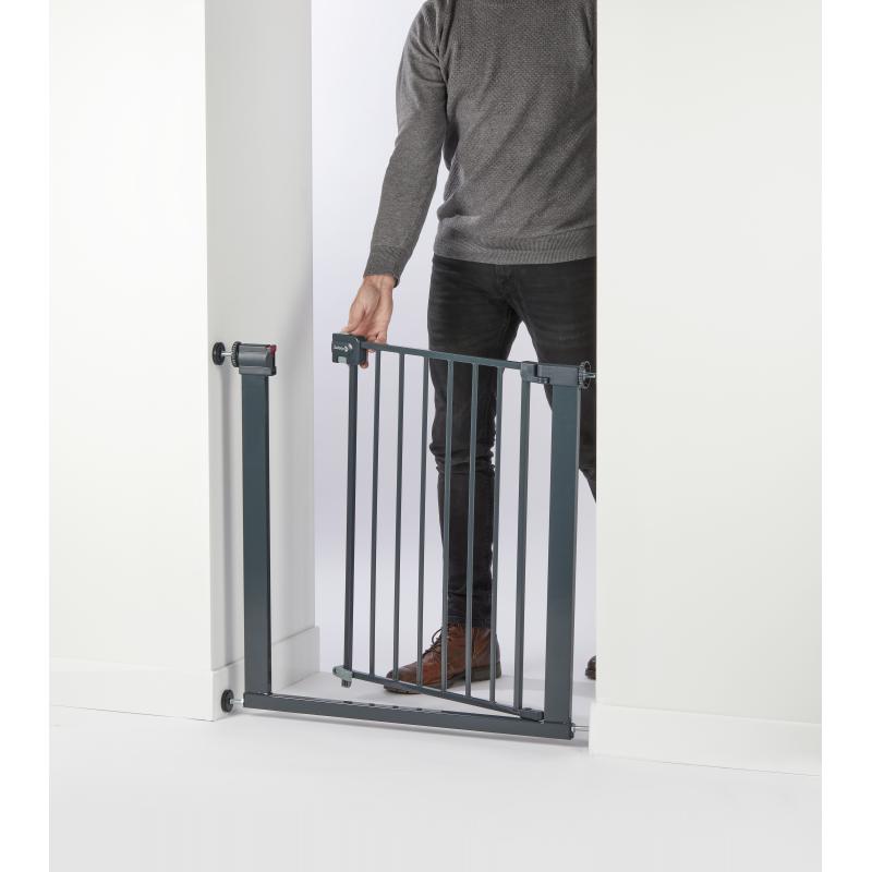 Barreira Segurança 73-80cm - Easy Close Metal Preto 4
