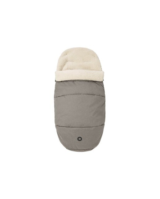 Saco de Inverno Tapa-Pés para Carrinho 2-IN-5 Castanho-1