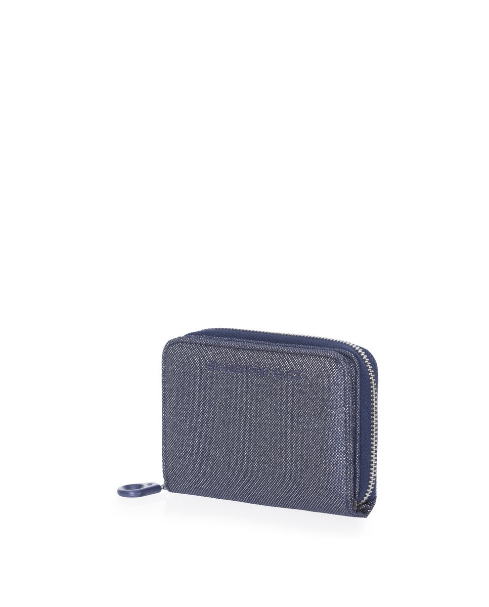 Imagem 0 de Carteira pequena azul MD 20 Lux Mandarina Duck