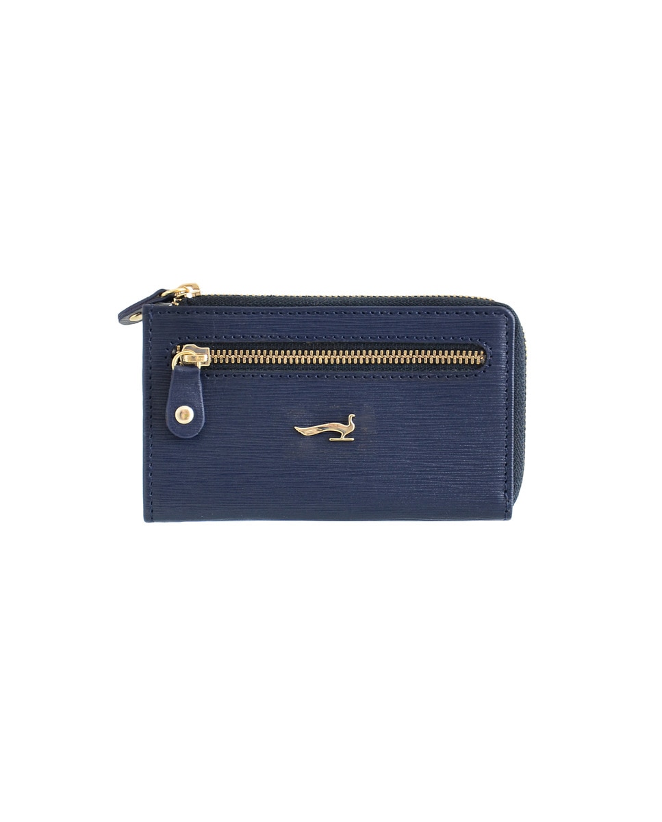 Porta moedas Sahara by Marta Ponti em Pele Azul 1