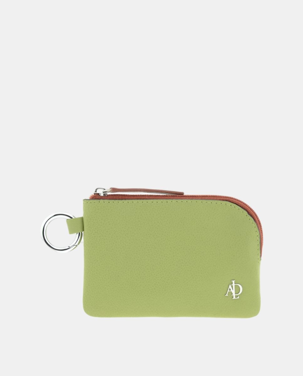 Imagem 0 de Porta Moedas RFID em Pele com Porta Chaves