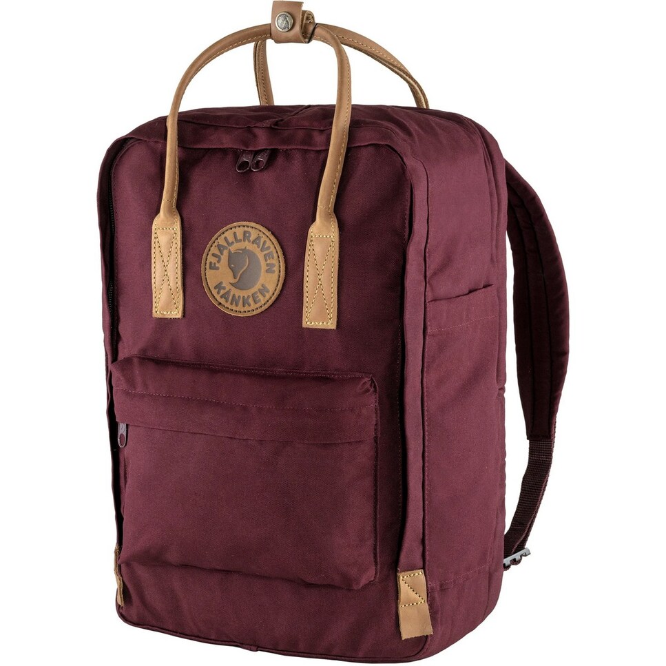 Mochila Kanken Laptop 15" com Fecho de Correr e em Poliéster Reciclado Bordeaux-2