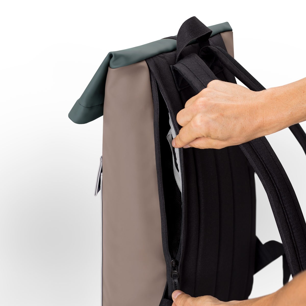 Mochila Jannik Mini Ucon Acrobatics Areia/Cinzento-5