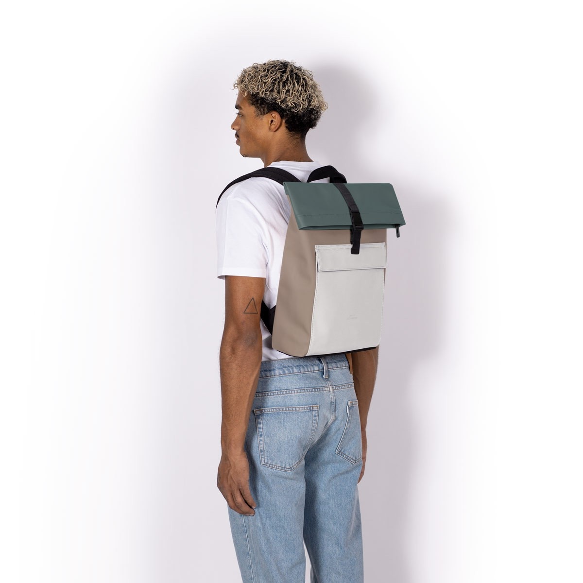 Mochila Jannik Mini Ucon Acrobatics Areia/Cinzento-14