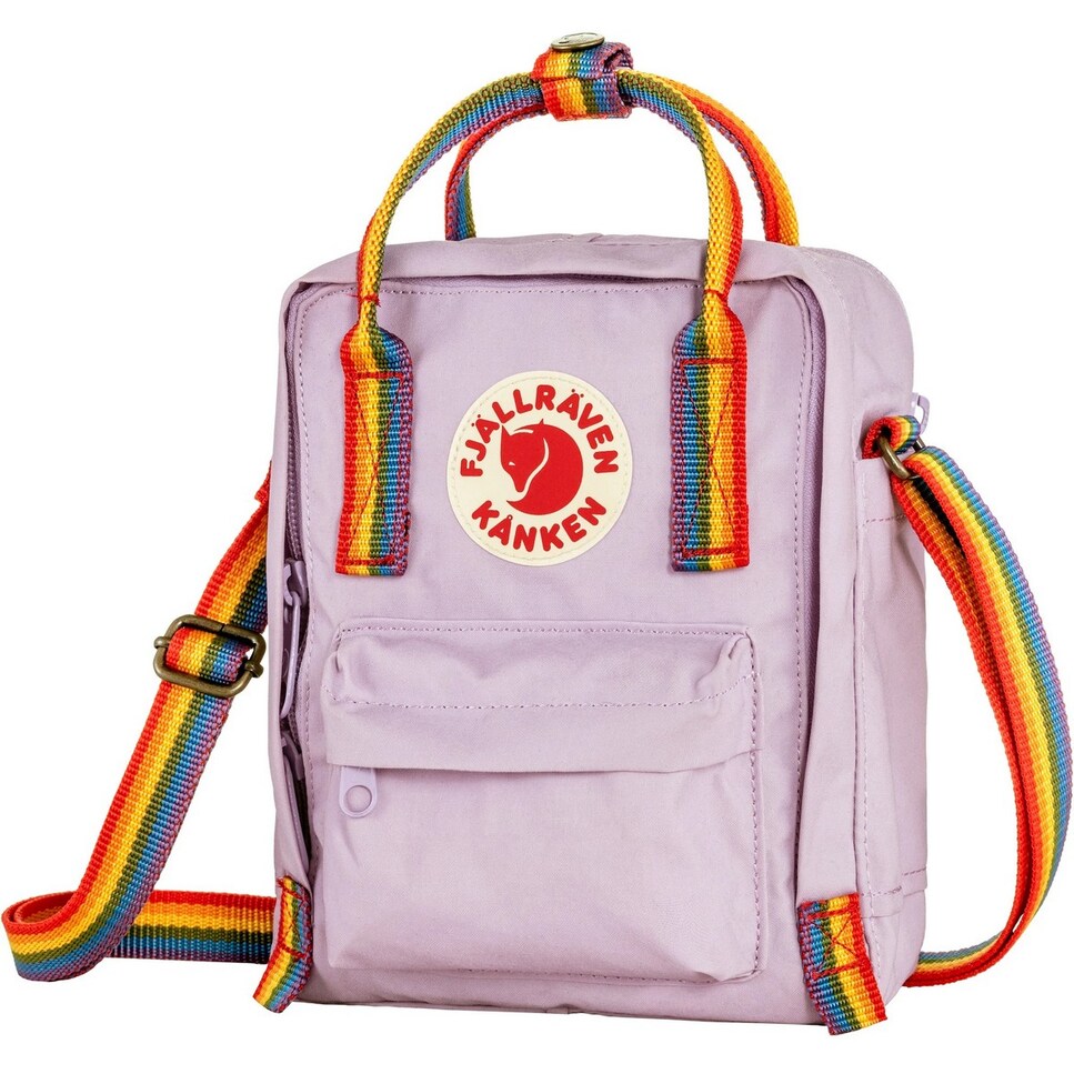 Mochila Kanken Rainbow Sling - Pastel Lavender 2