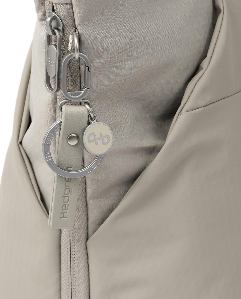 Saco de Ombro Horizontal em PRETO 46 cm HEDGREN KICHO HFURO08 Cinzento-4