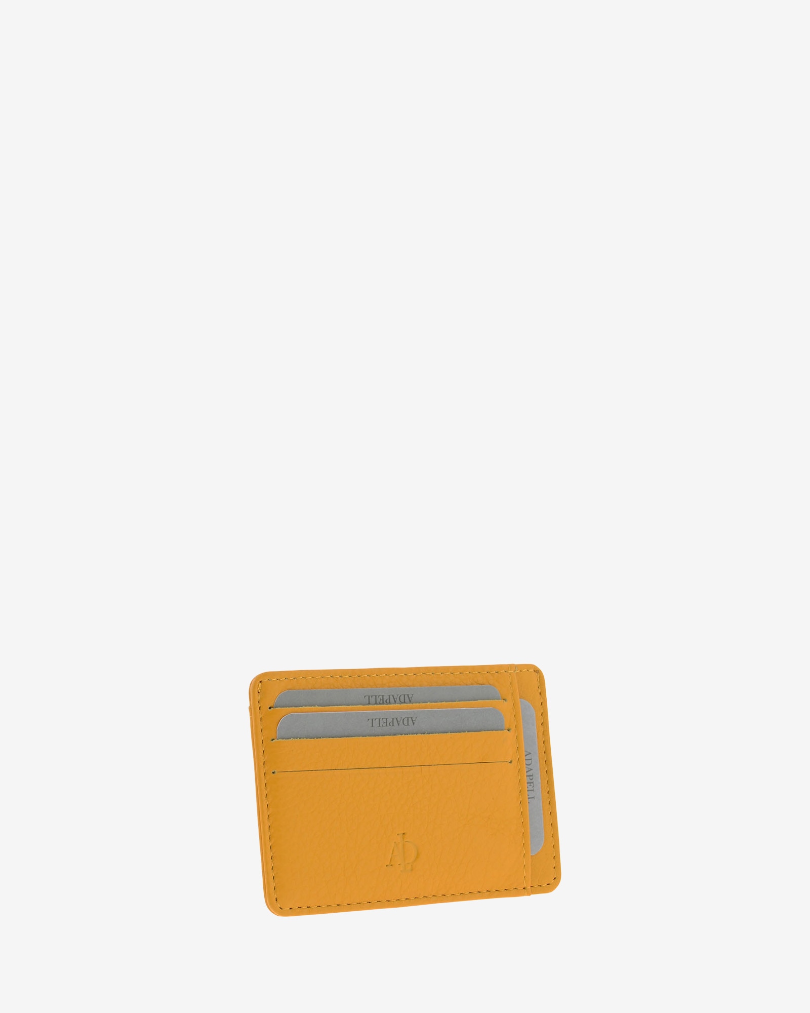 Porta-Cartões Plano Pequeno Amarelo-2