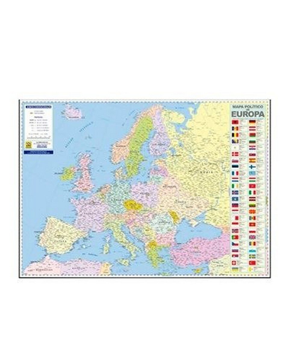 Imagem 0 de Mapa Politico De Europa