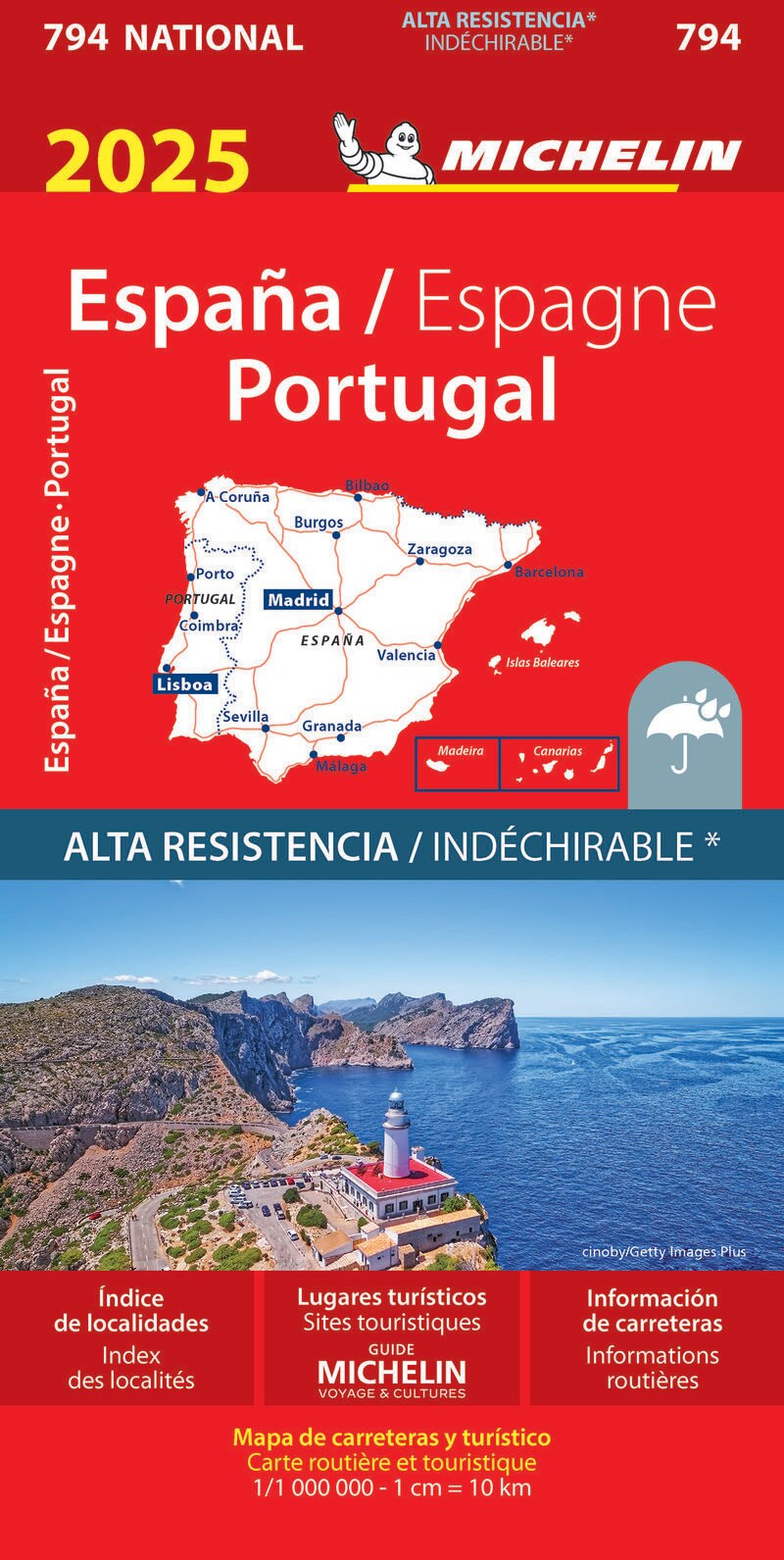 Imagem 0 de Mapa national espana & portugal 2025 17794