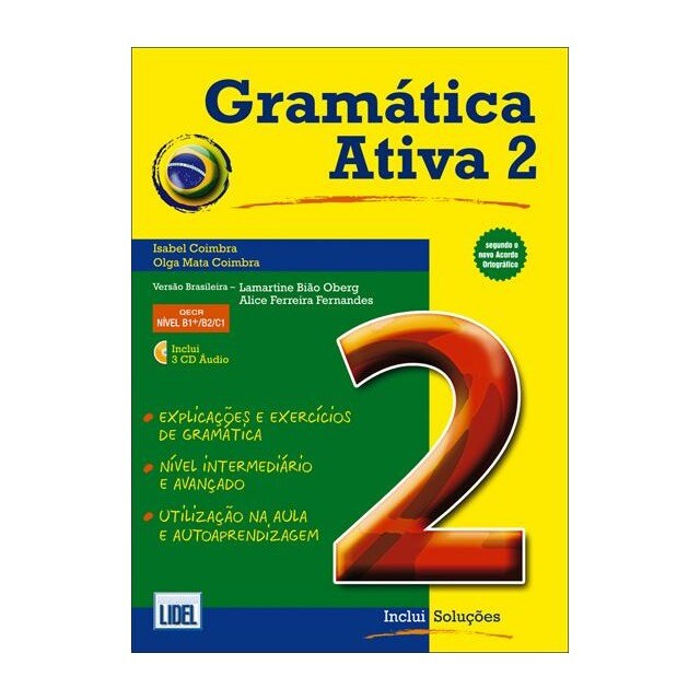 Imagem 0 de Gramática Ativa 2 Versão Brasileira + CD, Isabel Coimbra e Olga Mata Coimbra