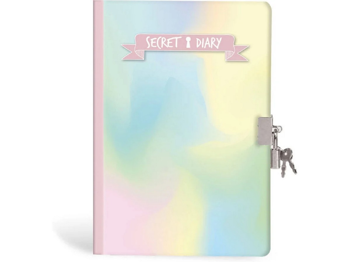 Diario I-TOTAL Rainbow Dream com Cadeado 1