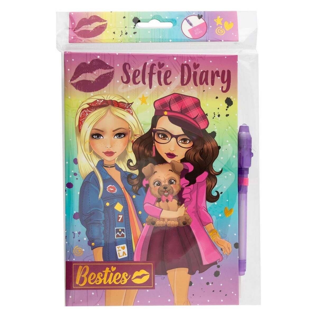 Diário com caneta mágica Besties 1