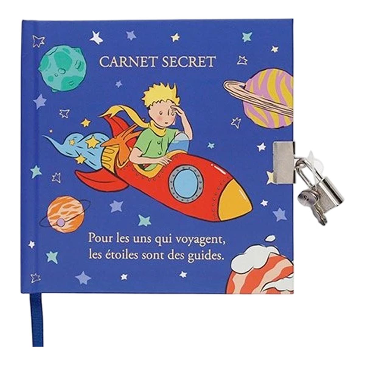 Imagem 0 de Diário Secreto + Cadeado e Chave O Pequeno Príncipe Azul