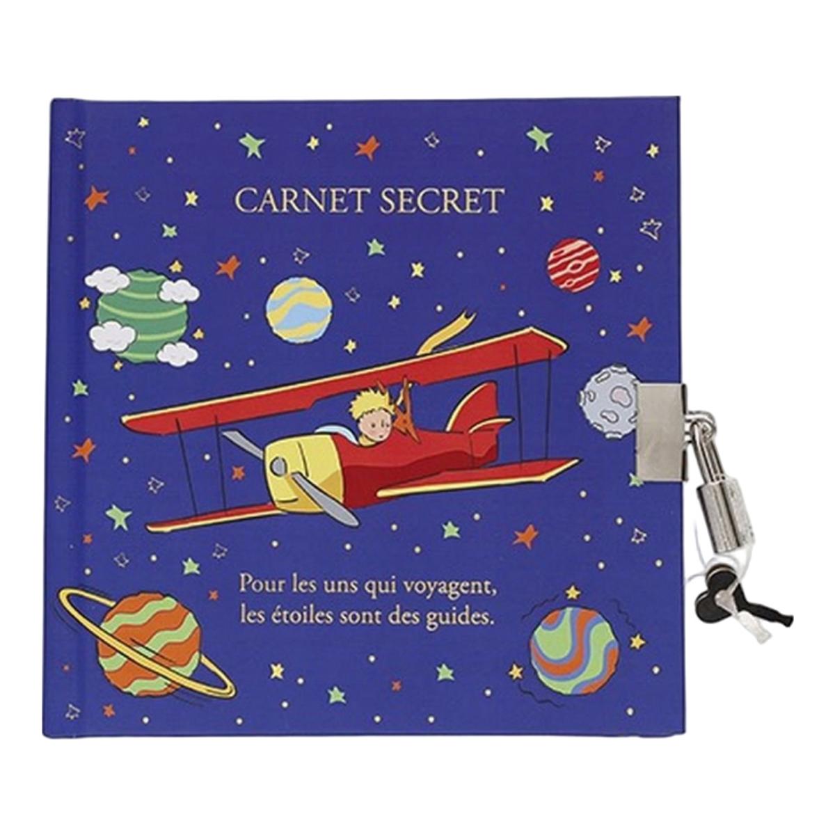 Imagem 0 de Diário Secreto Kiub, O Pequeno Príncipe no seu avião (15 x 15 cm)