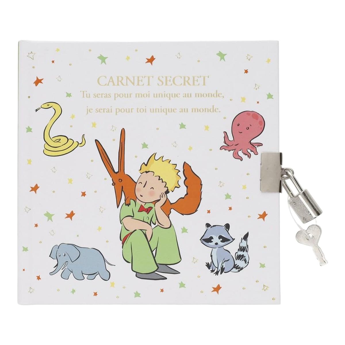 Imagem 0 de Diário Secreto KIUB, O Pequeno Príncipe e os Animais (15 x 15 cm)
