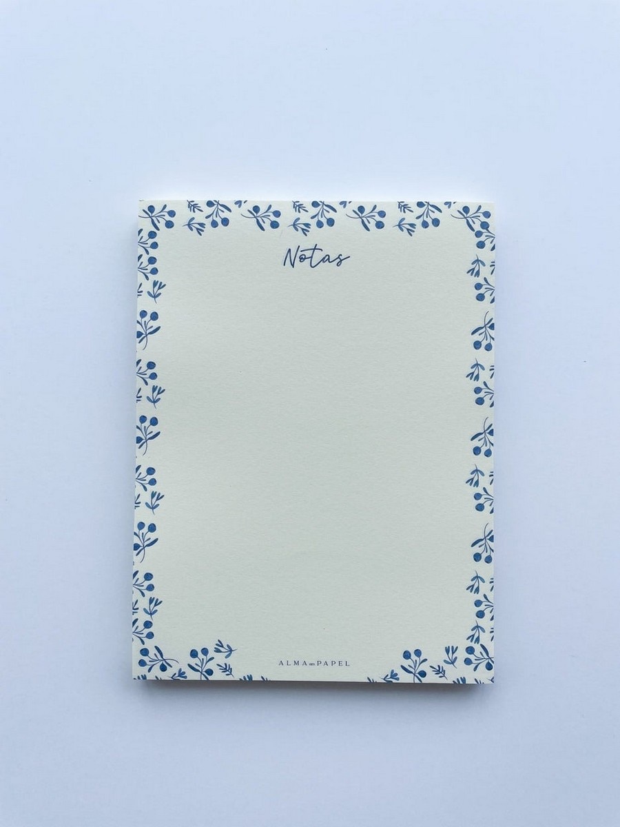 Bloco de Notas Azulejo 80 Folhas 1