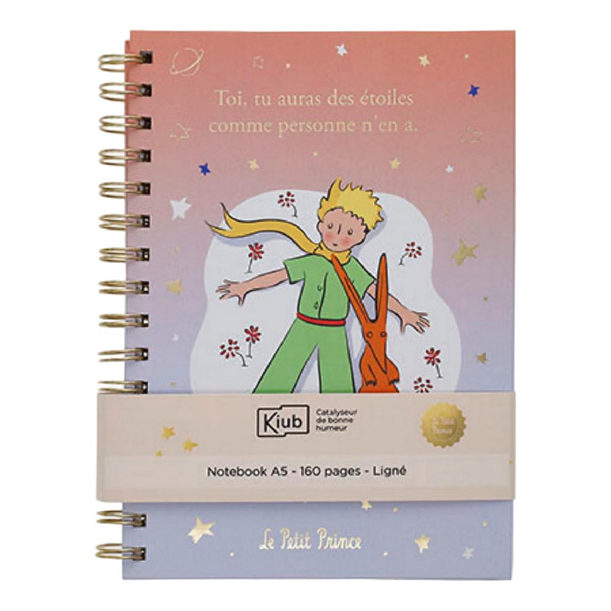 Imagem 0 de Caderno Kiub  O Pequeno Príncipe e a Raposa deitados no jardim (15 x 21 cm)