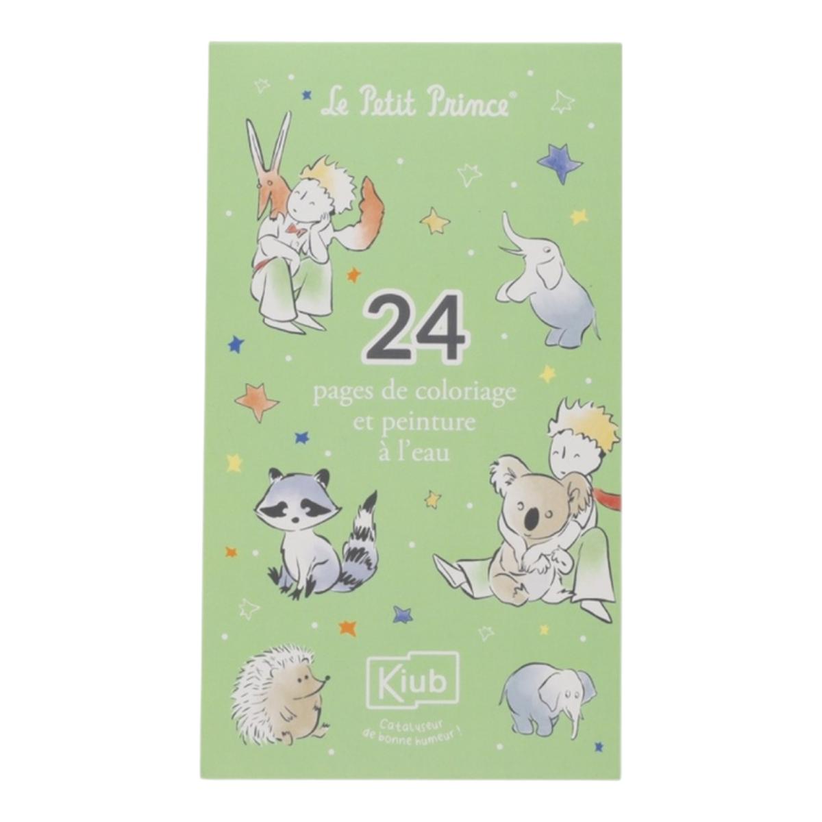 Imagem 0 de Bloco para colorir e pintar Kiub O Pequeno Príncipe, Animais (15 x 21 cm)