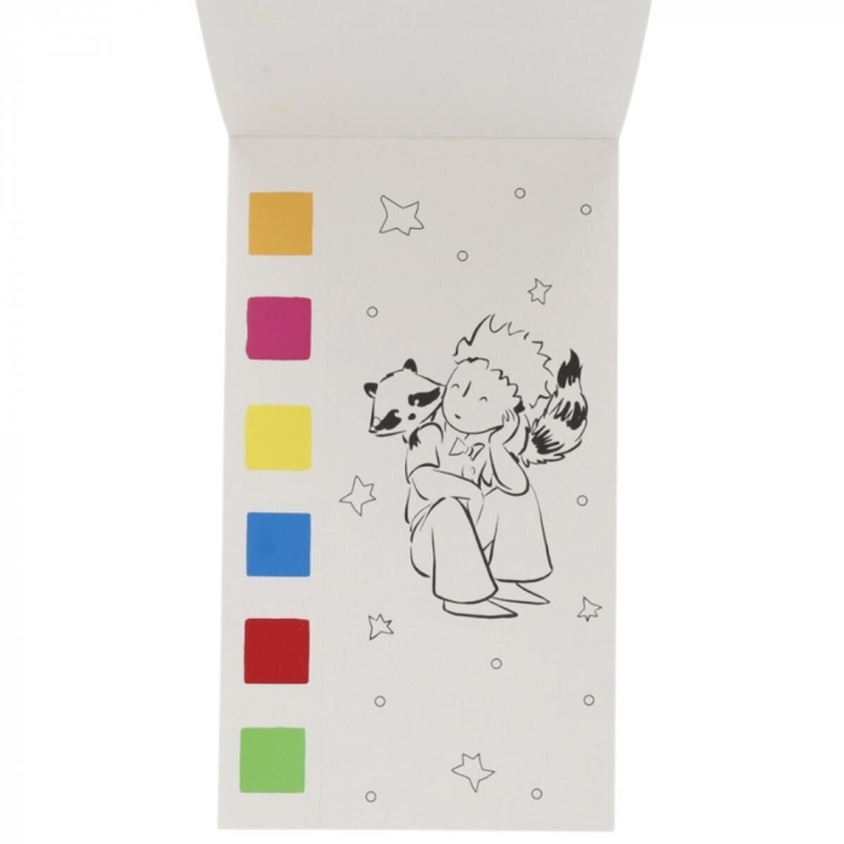 Bloco para colorir e pintar Kiub O Pequeno Príncipe, Animais (15 x 21 cm) 2