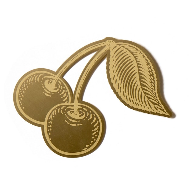 Imagem 0 de Marcador metálico cereja