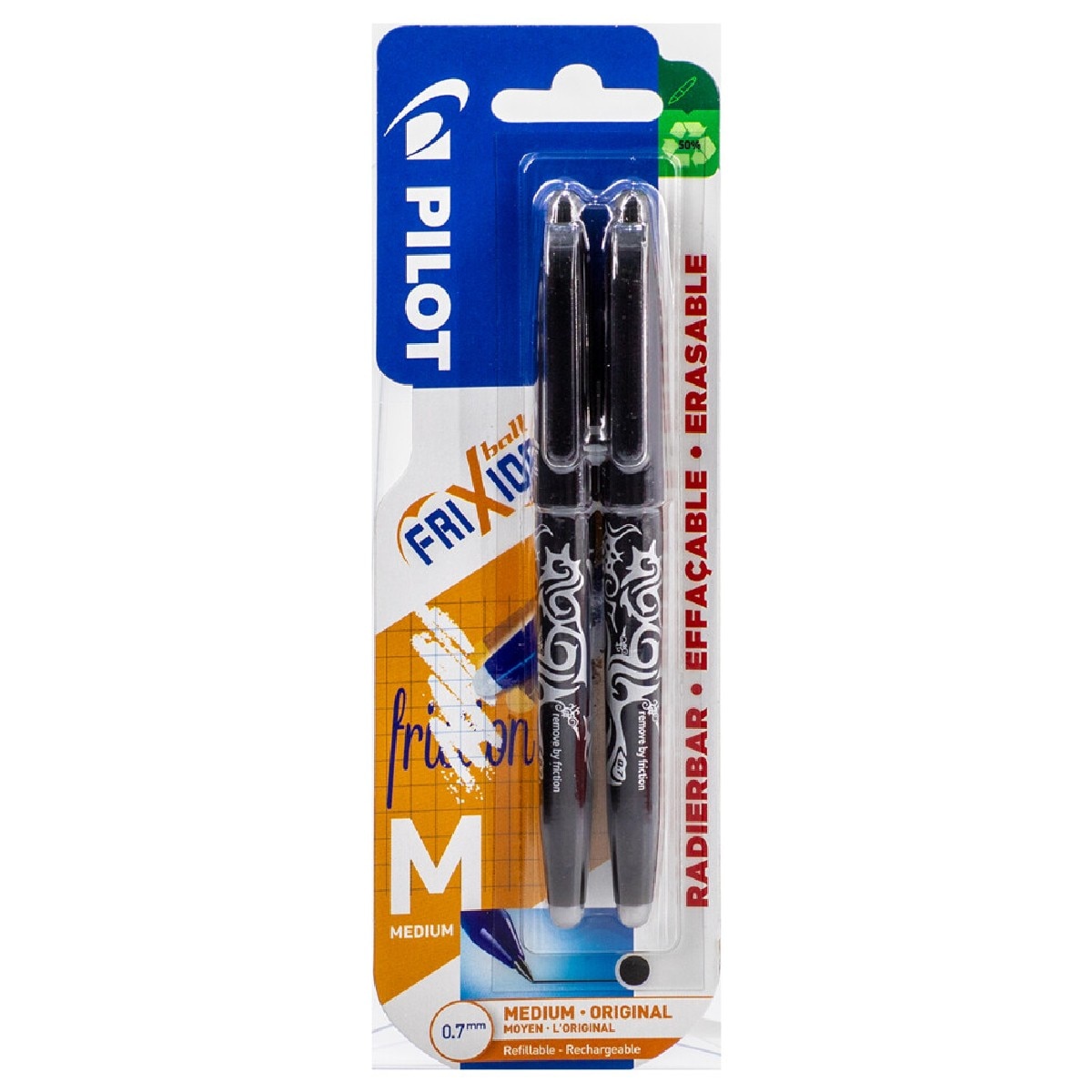 Esferográfica Apagável FriXion Rollerball Pens: Pack de 2 1