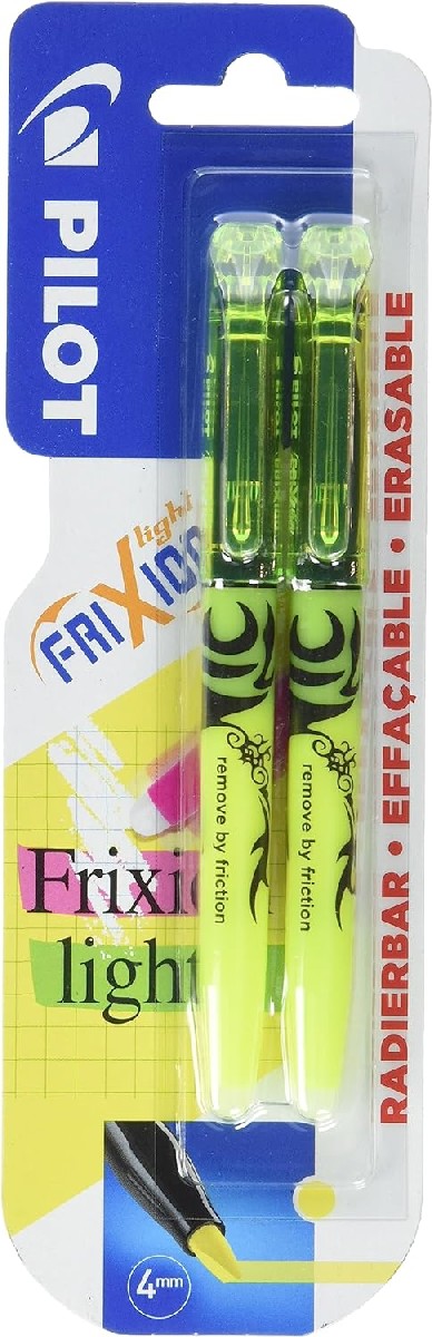 Imagem 0 de Blister 2 Marcadores Apagáveis FriXion - Amarelo