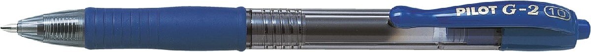 Pack 3 Esferográficas G2 Roller - Preto, Azul e Vermelho 3