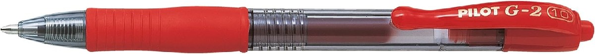 Pack 3 Esferográficas G2 Roller - Preto, Azul e Vermelho 4