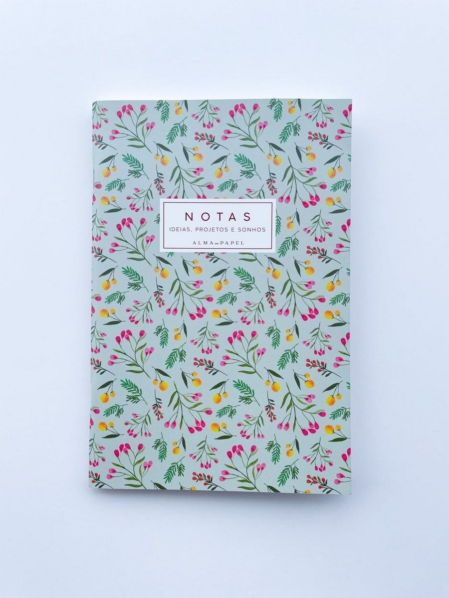 Caderno A5 Silvestre Verde Capa Suave 80 Folhas 1