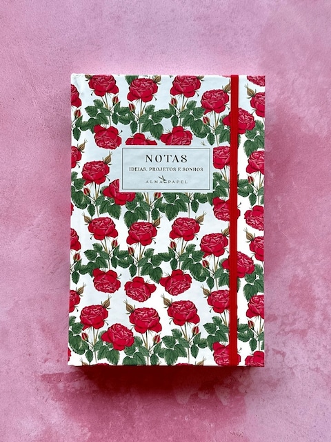 Imagem 0 de Caderno Rosas Capa Dura