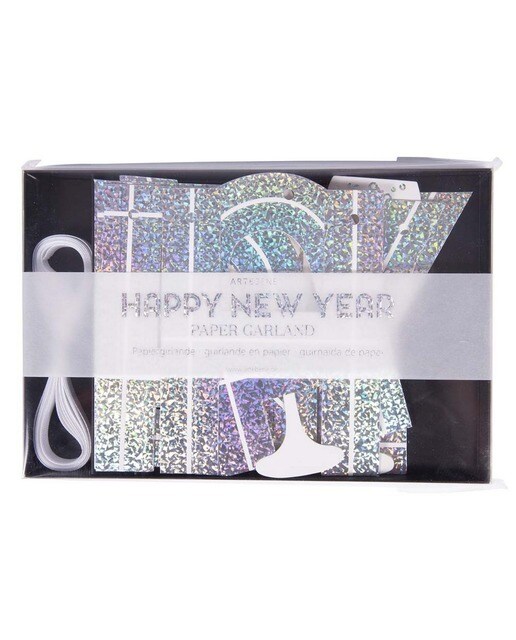 Imagem 0 de Grinalda de papel happy new year