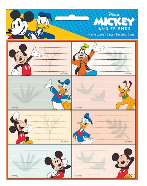 Imagem 0 de Mickey- etiquetas identificativas 2 folhas