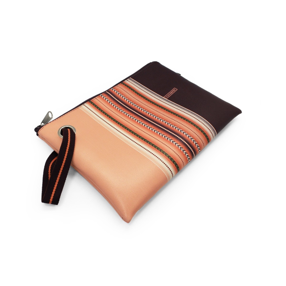 Bolsa Clutch Ethnic Ribbons Grande 24X16 Cm 2