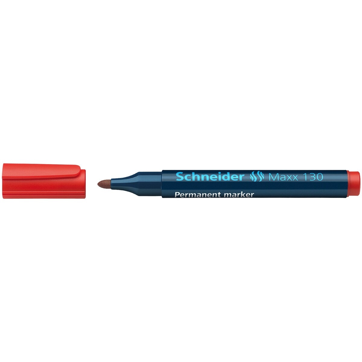 Marcador Permanente 130 Vermelho Schneider 2