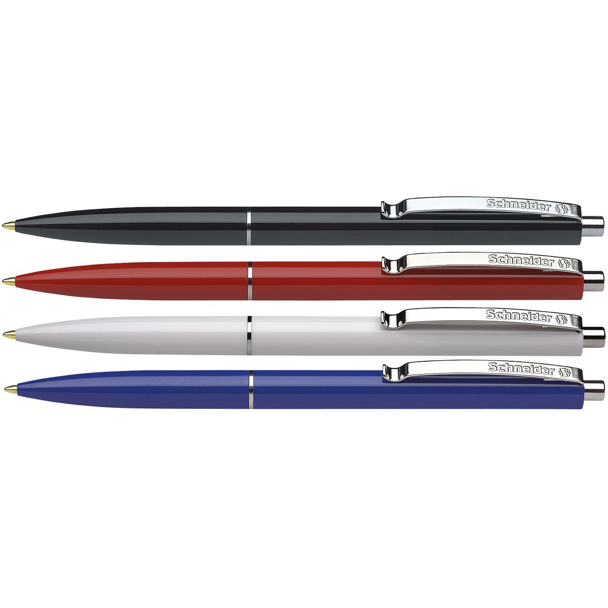 Conjunto de Canetas Azuis 4 Unidades Ballpoint K15 Schneider 2