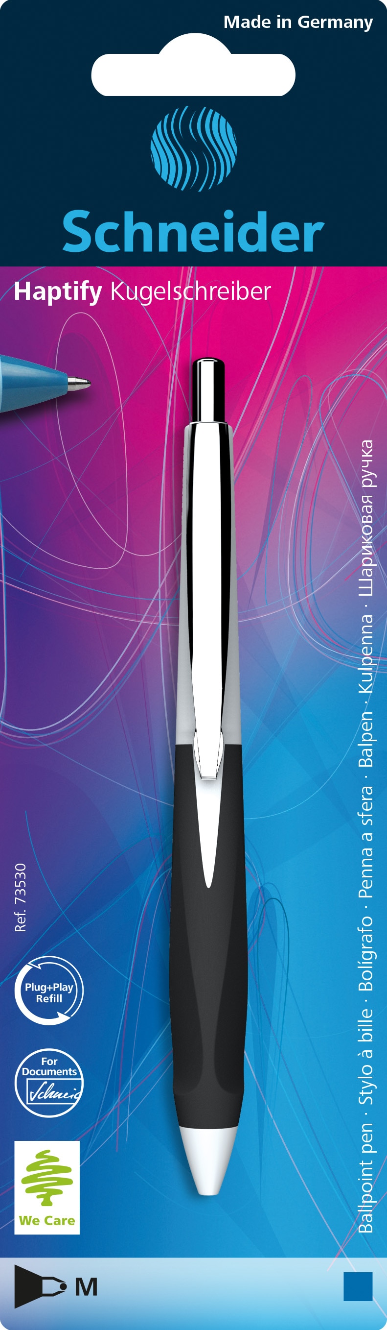 Caneta Azul Haptify Ballpoint Schneider 1