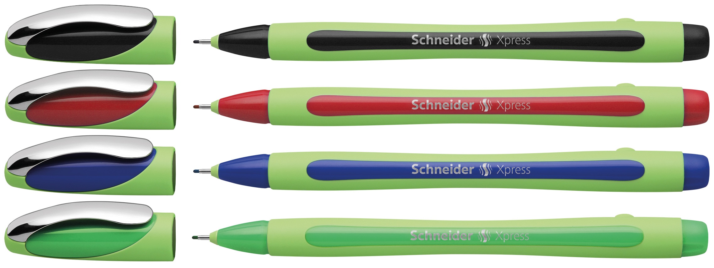 Conjunto de Canetas Fineliner Xpress-Premium Sortidas 4 Unidades Schneider 2