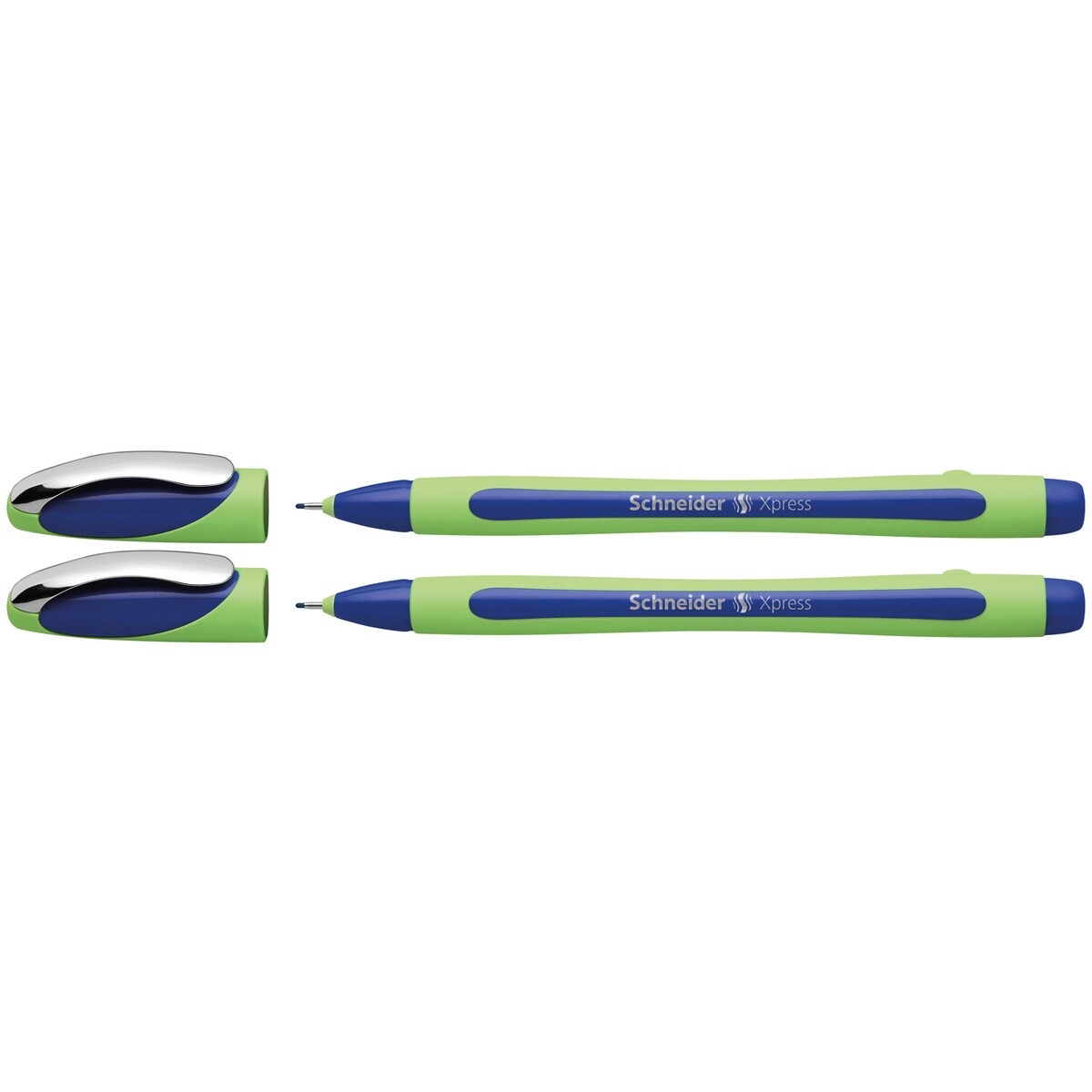Conjunto de Canetas Azul Fineliner Xpress-Premium 2 Unidades Schneider 2