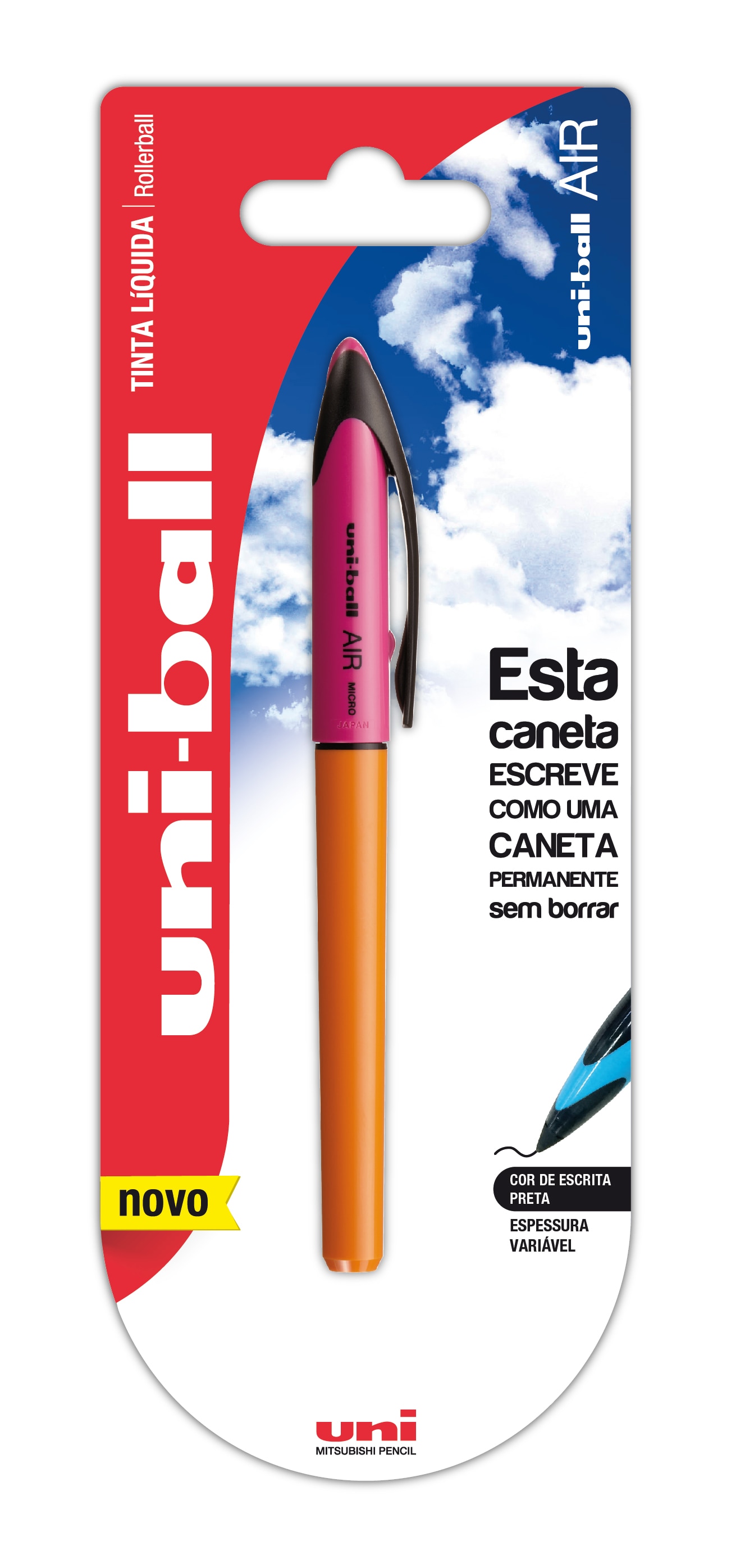 Esferográfica Tinta Líquida Uba 188 Fashion Uni-Ball Air - Artigo Sortido. Envio realizado de forma aleatória 2