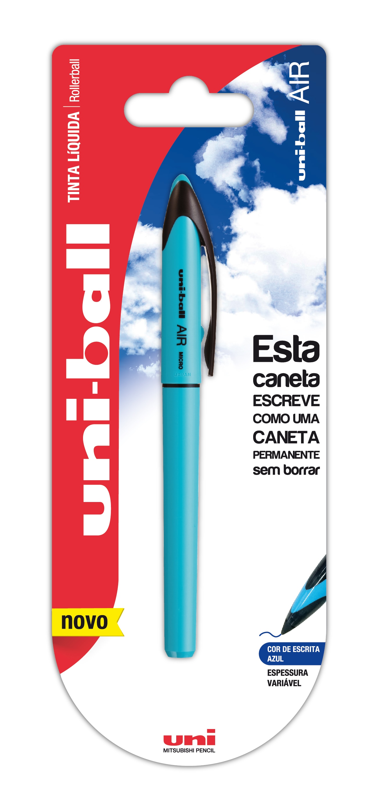 Caneta Esferográfica Uni-Ball Air UBA-188 Fashion 3