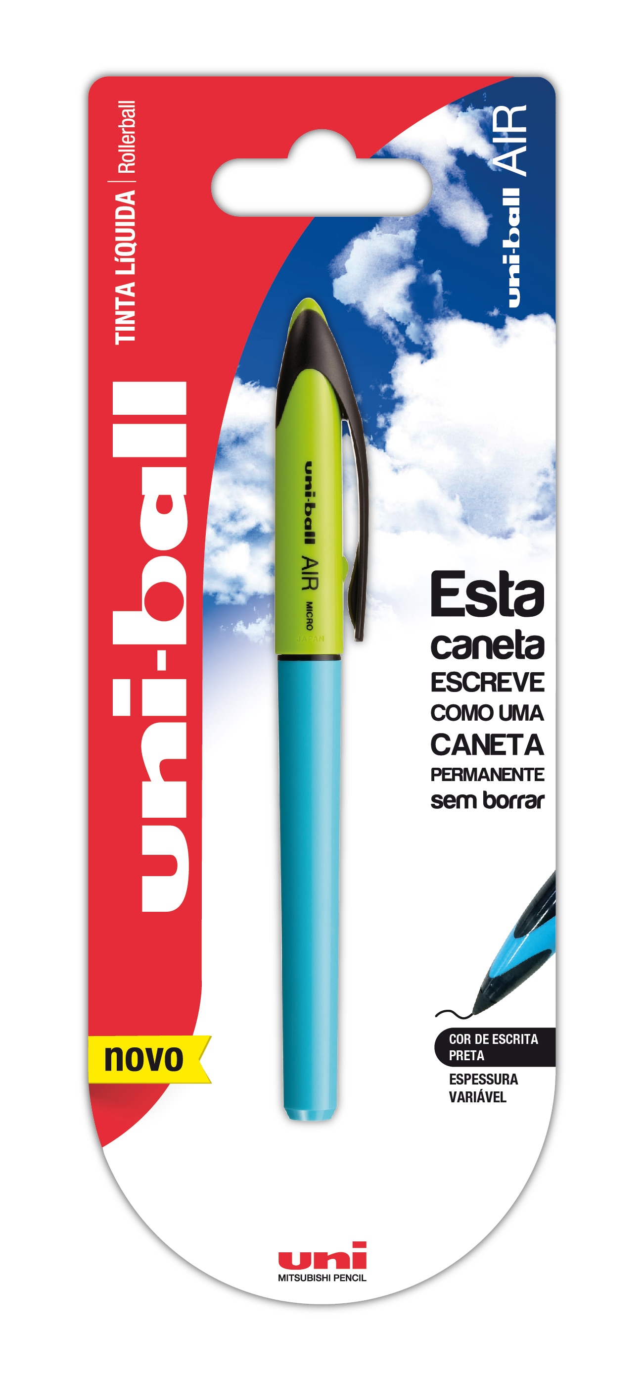 Caneta Esferográfica Uni-Ball Air UBA-188 Fashion 4