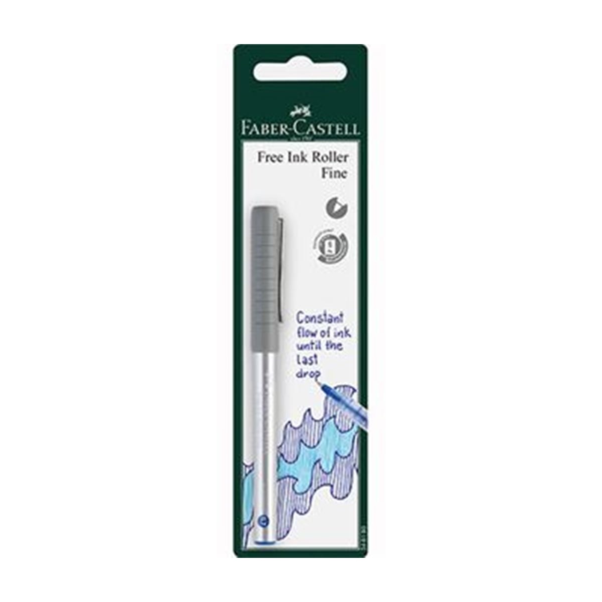 Imagem 0 de Caneta Roller Free Ink 0.7 Azul Faber-Castell