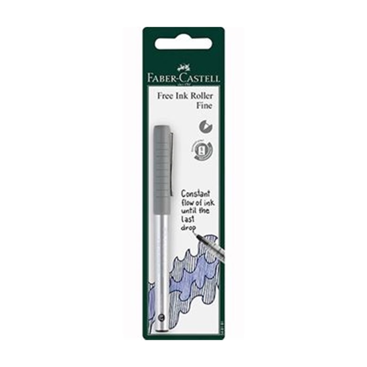 Imagem 0 de Caneta Roller Free Ink 0.7 Faber-Castell - Preto
