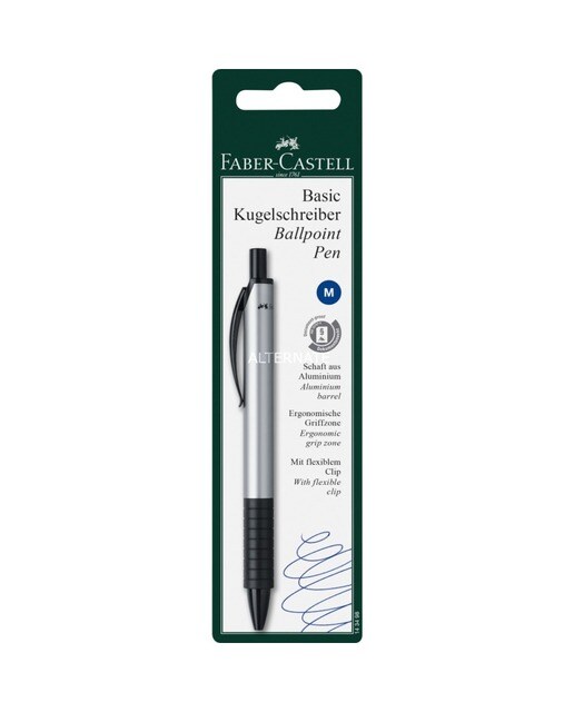 Caneta Esferográfica Faber-Castell Basic 1
