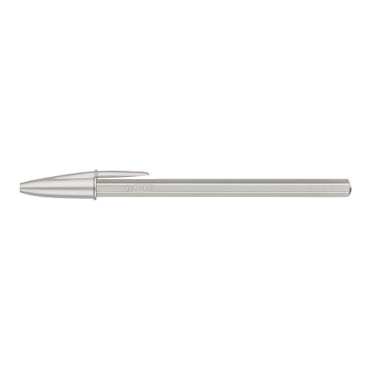 Esferográfica Bic Cristal Glacé Dourada e Prateado - Blister 2 canetas Multicolor-4