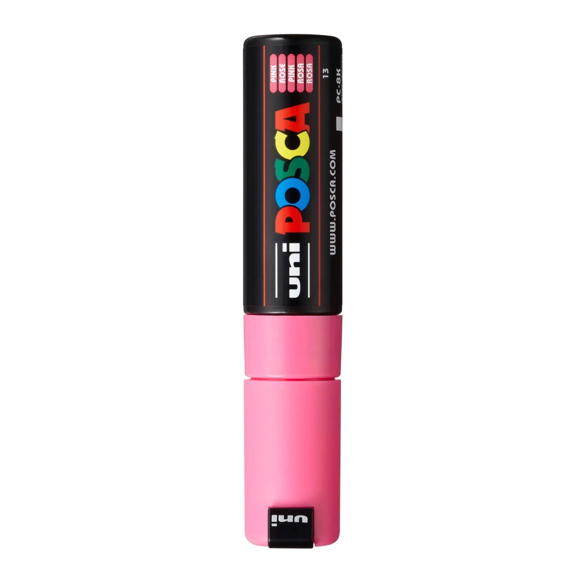 Marcador de Pintura Base de Água 8,0 mm Uni Posca Rosa Rosa-2