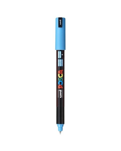 Marcador de Pintura Base Uni Posca de Água 0,4 Mm Azul Azul-1