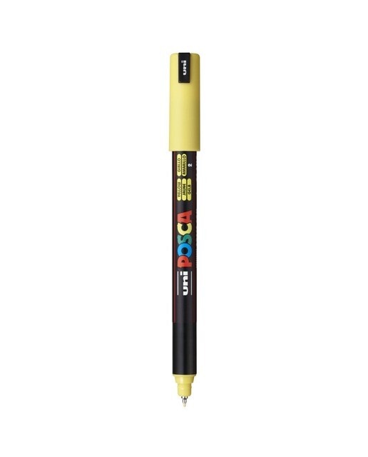 Marcador de Pintura Base Uni Posca de Água 0,4 Mm Amarelo Amarelo-1