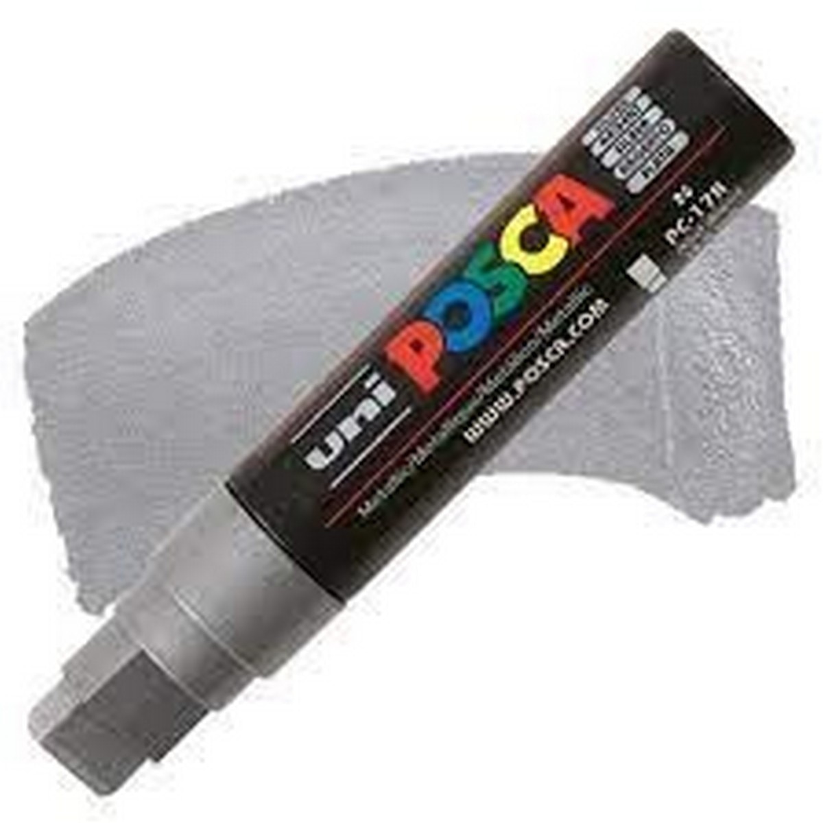 Marcador de Pintura com Base de Água 15mm Prateado Prata-2