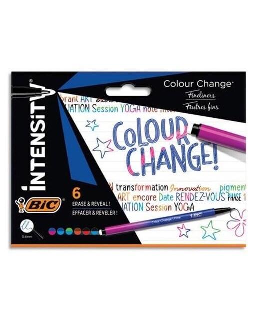 Imagem 0 de Conjunto de 6 Marcadores Intesitv Colour Change